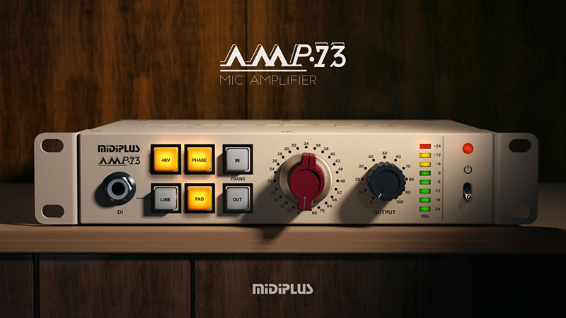 MIDIPLUS AMP.73 話筒放大器